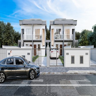 Sobrado com 1 suíte + 1 Quarto no Bairro Rio do Meio em Itajaí